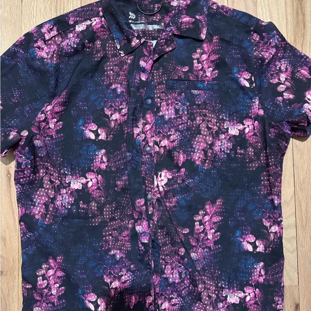 Floral Patterned Men's Shirt